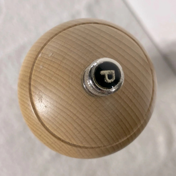 Vintage Trudeau 16” Blonde Wood Pepper Grinder Pepper Mill - Picture 11 of 14